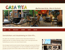 Tablet Screenshot of casa-vita-wr.de